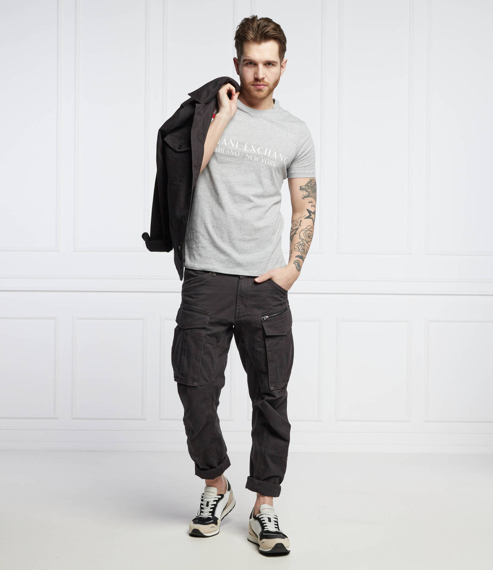 футболка Armani Exchange - серый(8NZT72 Z8H4Z)
