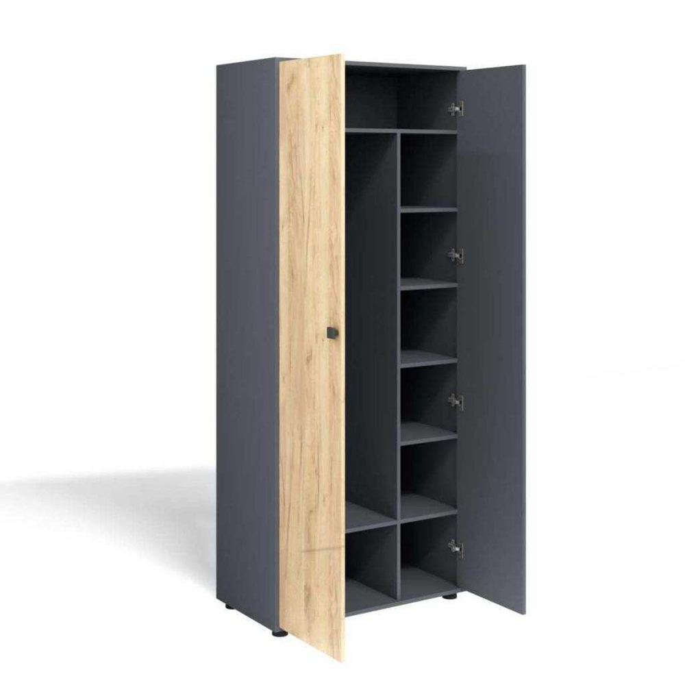 Шкаф Мини-Лайт МЛ-9 дуб крафт/графит