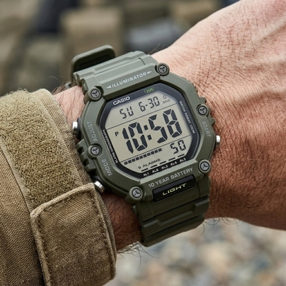 Мужские наручные часы Casio AE-1600HX-3A