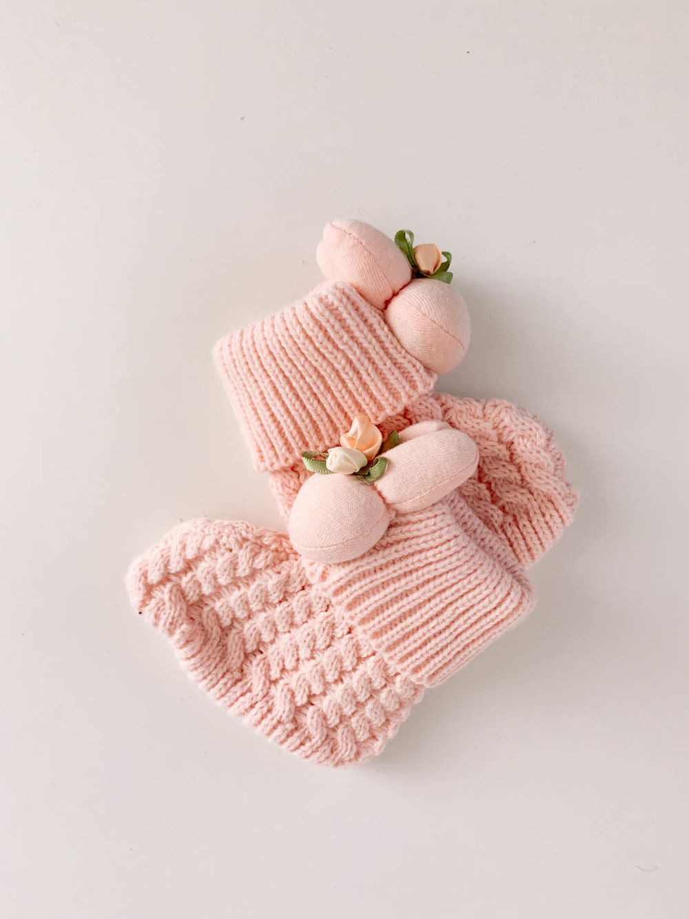 Пинетки вязанные