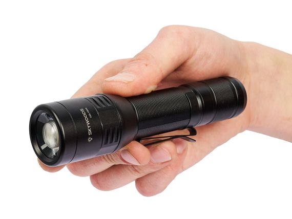 Фонарь подствольный Ручной фонарь Skywoods WILD 1800 люмен, USB-Type C, холодный свет, IP67