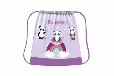 Сумка д/обуви MAX, ткань "Пандочки 2022" (Пчелка)