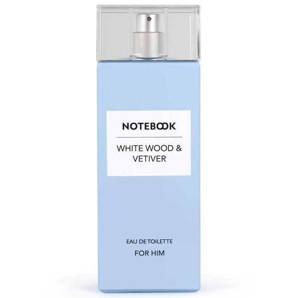 Notebook White Wood and Vetiver