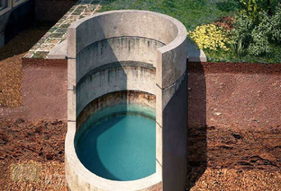 Можно ли собрать колодец из бетонных колец зимой?