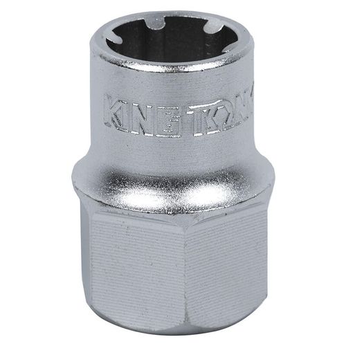 KING TONY (9AW4911) Головка специальная торцевая 1/2", RIBE M10S, для натяжного ролика Toyota