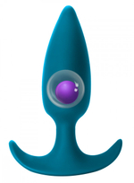 Небольшая пробочка для ношения со смещенным центром тяжести Spice it up Delight Aquamarine (Цвет: аквамарин)