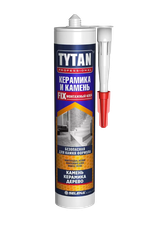 Клей монтажный для камня и керамики акрил.белый 310мл. "TYTAN PROFESSIONAL"