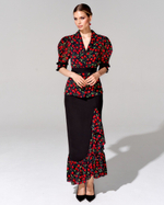 Юбка длины миди