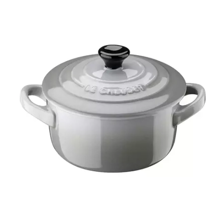 Le Creuset - Мини-горшок-кокотница 10см серый / артикул   71901-10541   / GTIN 843251103607