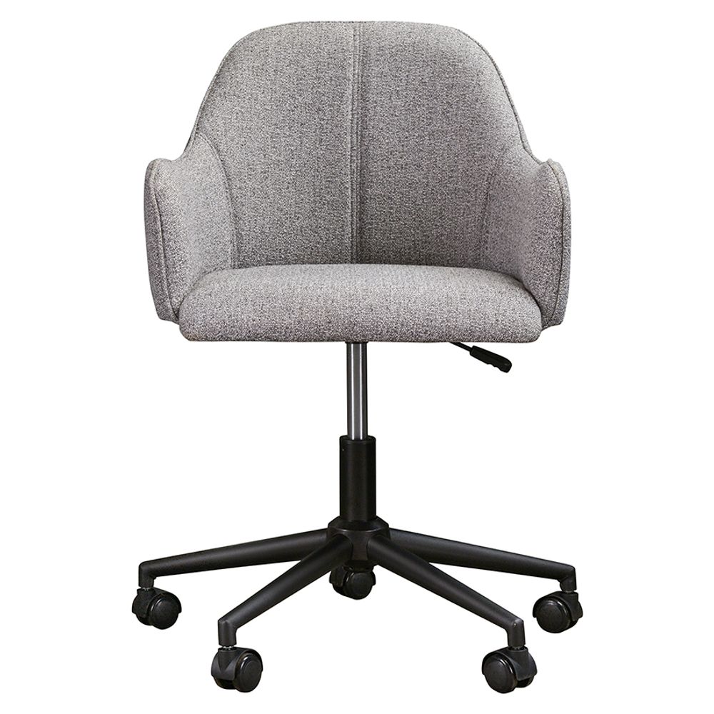 Кресло Isla, рогожка, серое