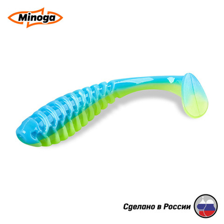 Силиконовая приманка "Minoga" COOPER 5,0"(4шт) 127мм, 11,78 гр, цвет 103