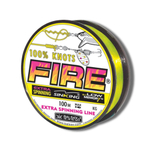 Монофильная леска для рыбалки Balsax Fire 100м 0,40мм 17,5кг, флюоресцентная (1 штука). Товар уцененный