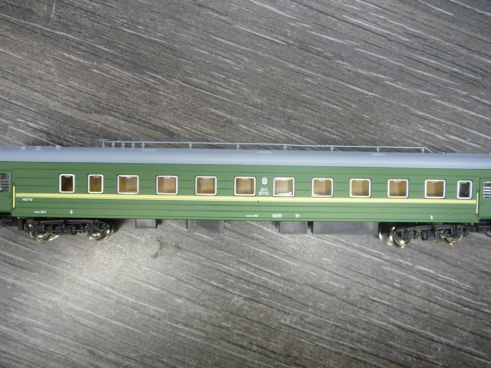 Штабной вагон (зелёный), СЖД, (III-IV Эп.)