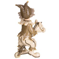 ФИГУРКА "КЛОУН" 11*6,5*16,5 СМ. КОЛЛЕКЦИЯ "БУФФОНАДА"