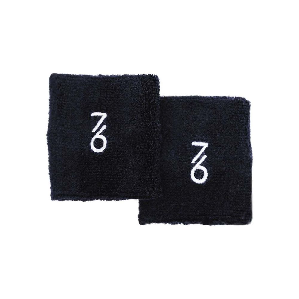 Аксессуары для тенниса Напульсники SEVENSIX WRISTBAND BLACK .