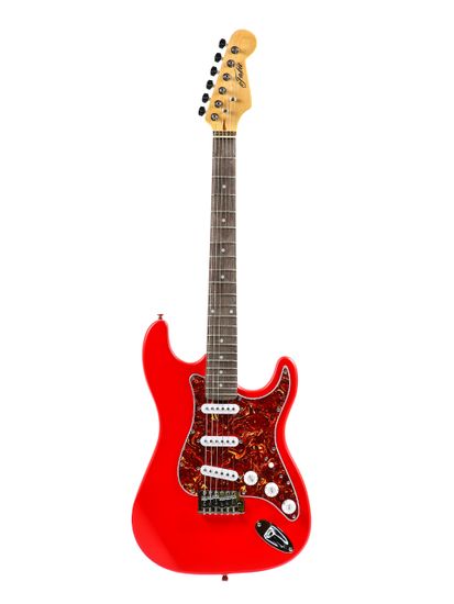 Электрогитара Fabio ST100 MATT RD КОМПЛЕКТ