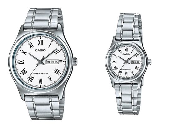 Парные часы Casio Standard: MTP-V006D-7B и LTP-V006D-7B