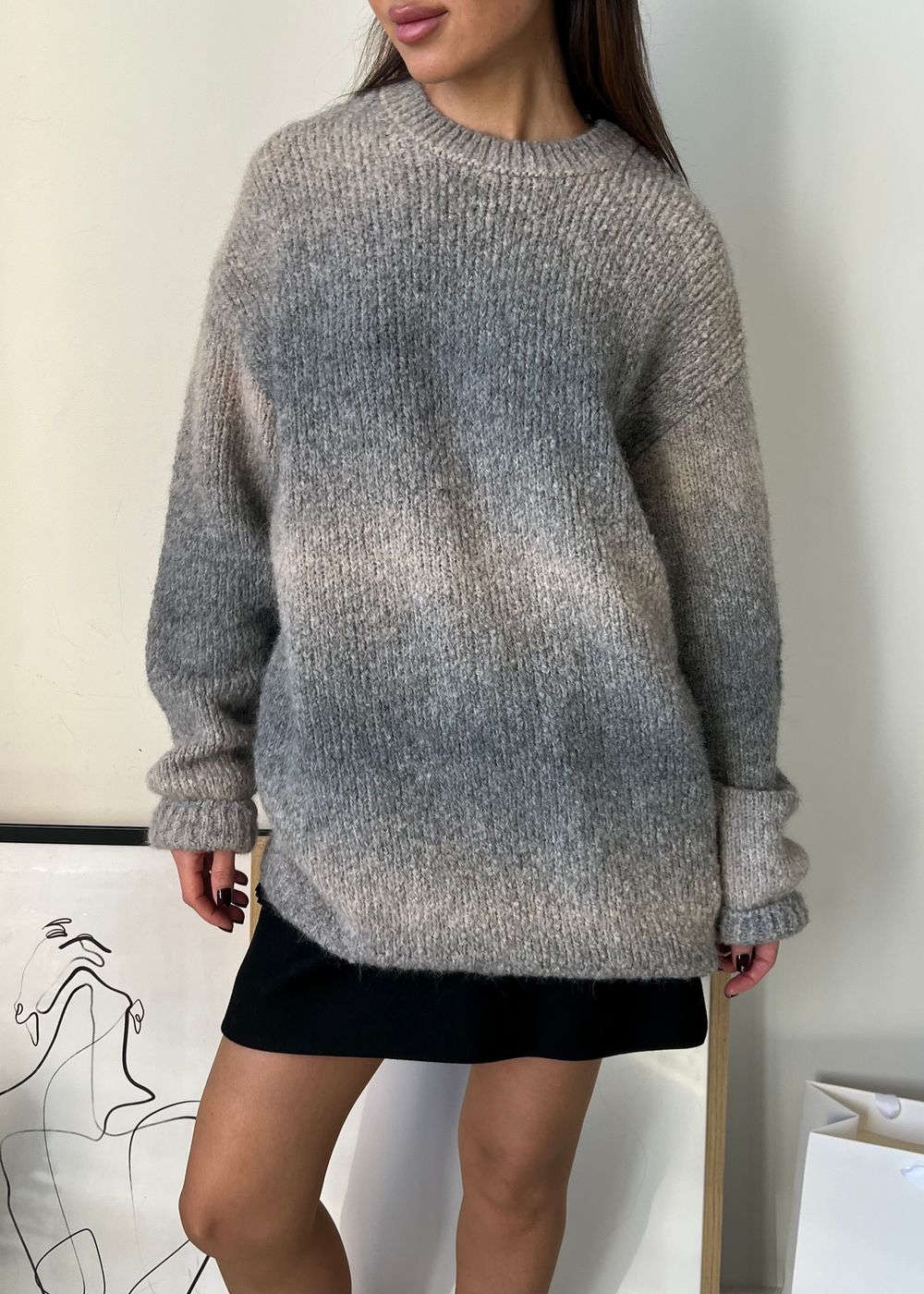Шерстяной свитер Studio 29, one size