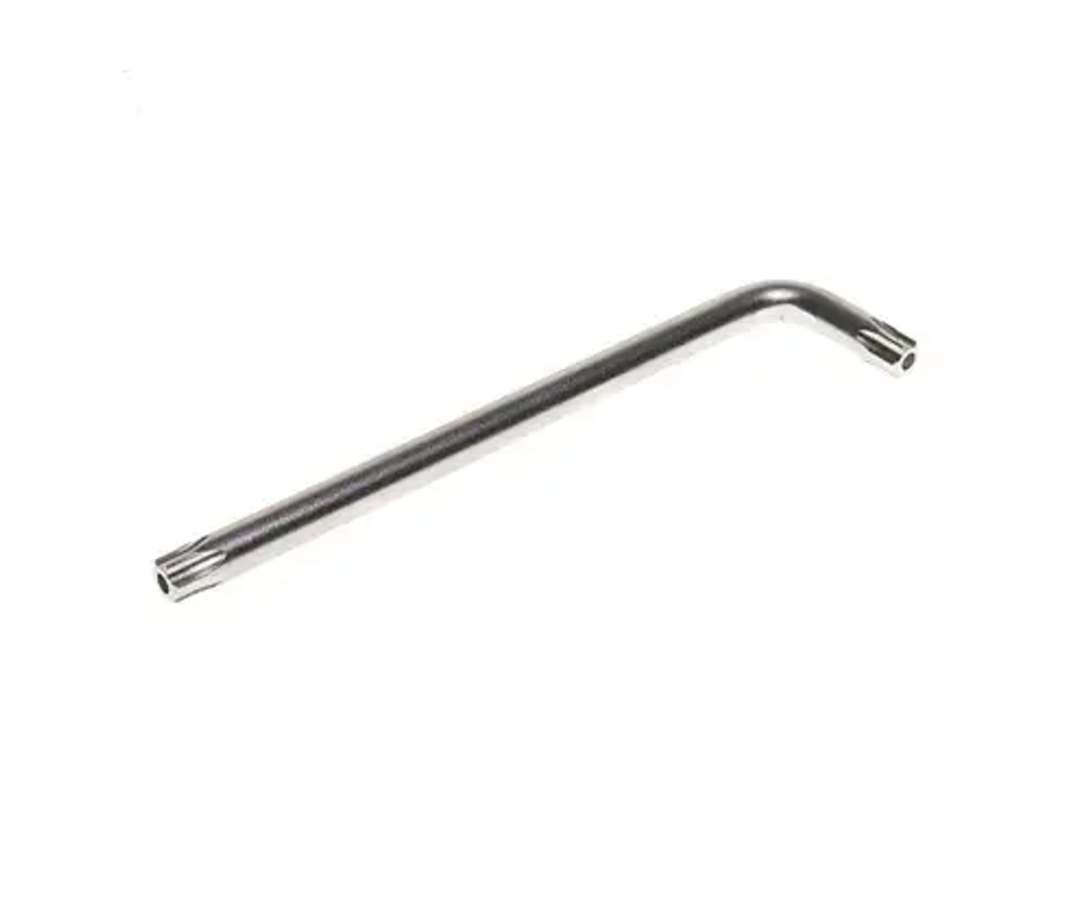 Ключ TORX T50H RF-76750XL: Г-образный экстра длинный с отверстием ROCKFORCE