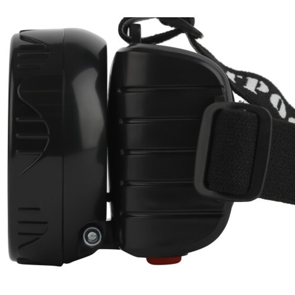 Фонарь налобный светодиодный Трофи TG9 аккумуляторный мощный яркий 2 режима черный