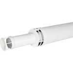 ROMMER Комплект дымохода АНТИЛЕД 60/100 - 1220мм (Bosch, Buderus, Navien S/C/E, Baxi ECO Nova/Classic, Baltur, Fondital) в комплекте фланец