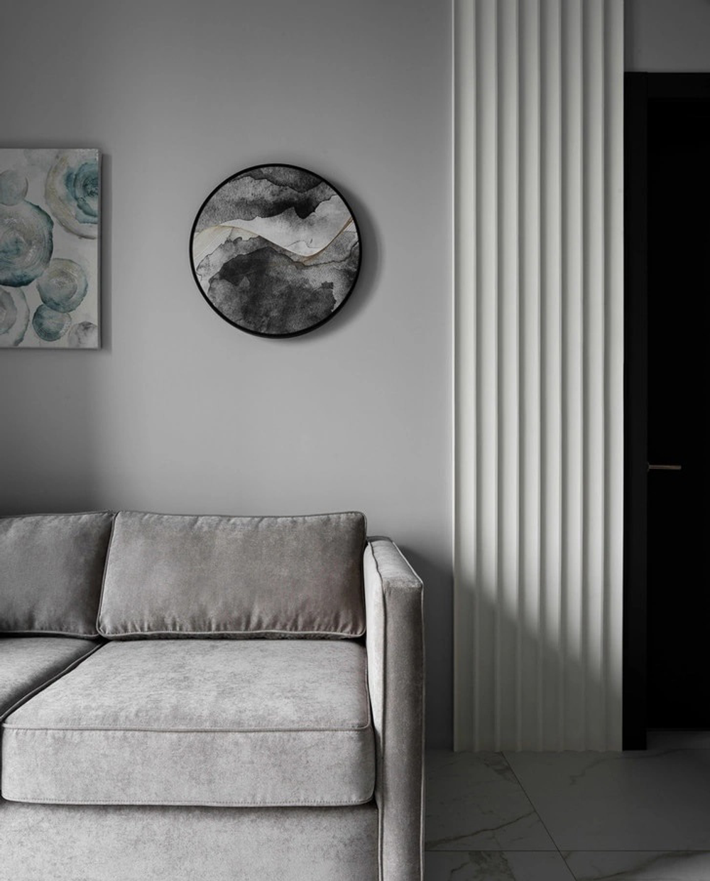 Гипсовая панель Вогнутая рейка