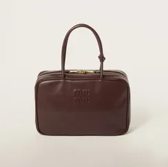 Сумка MIUMIU Beau Тёмно-коричневая