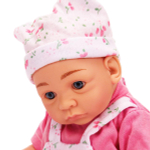 Пупс функциональный с аксессуарами, пакет JK9027-1R