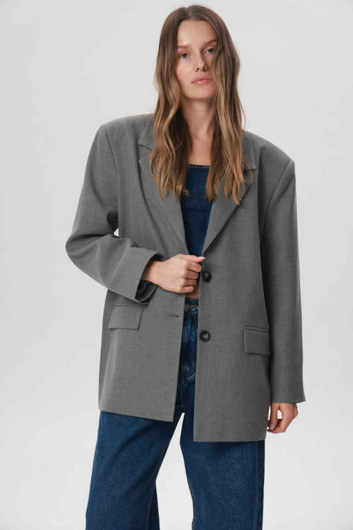 Юбка плиссе мини из костюмной ткани, черный