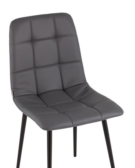 Стул Одди экокожа серый