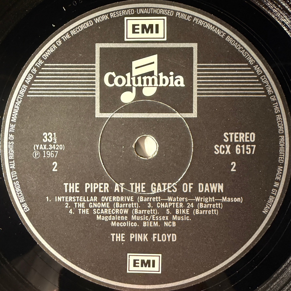 Pink Floyd ‎– The Piper At The Gates Of Dawn (Англия 1973г.)