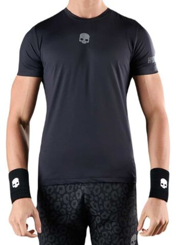 Мужская теннисная футболка Hydrogen Panther Tech T-Shirt - черный