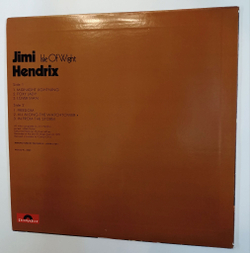 Винтажная виниловая пластинка LP Jimi Hendrix Isle Of Wight (Japan 1980)