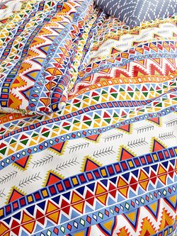 Постельное белье Сказка "Орнамент" 2-спальный Наволочка 50х70 см 2 шт Простынь на резинке 160х200 см Пододеяльник 175х215 см, перкаль