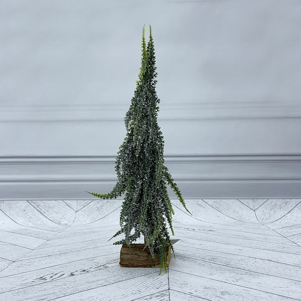 Елочка на подставке House of Seasons 30см заснеженная