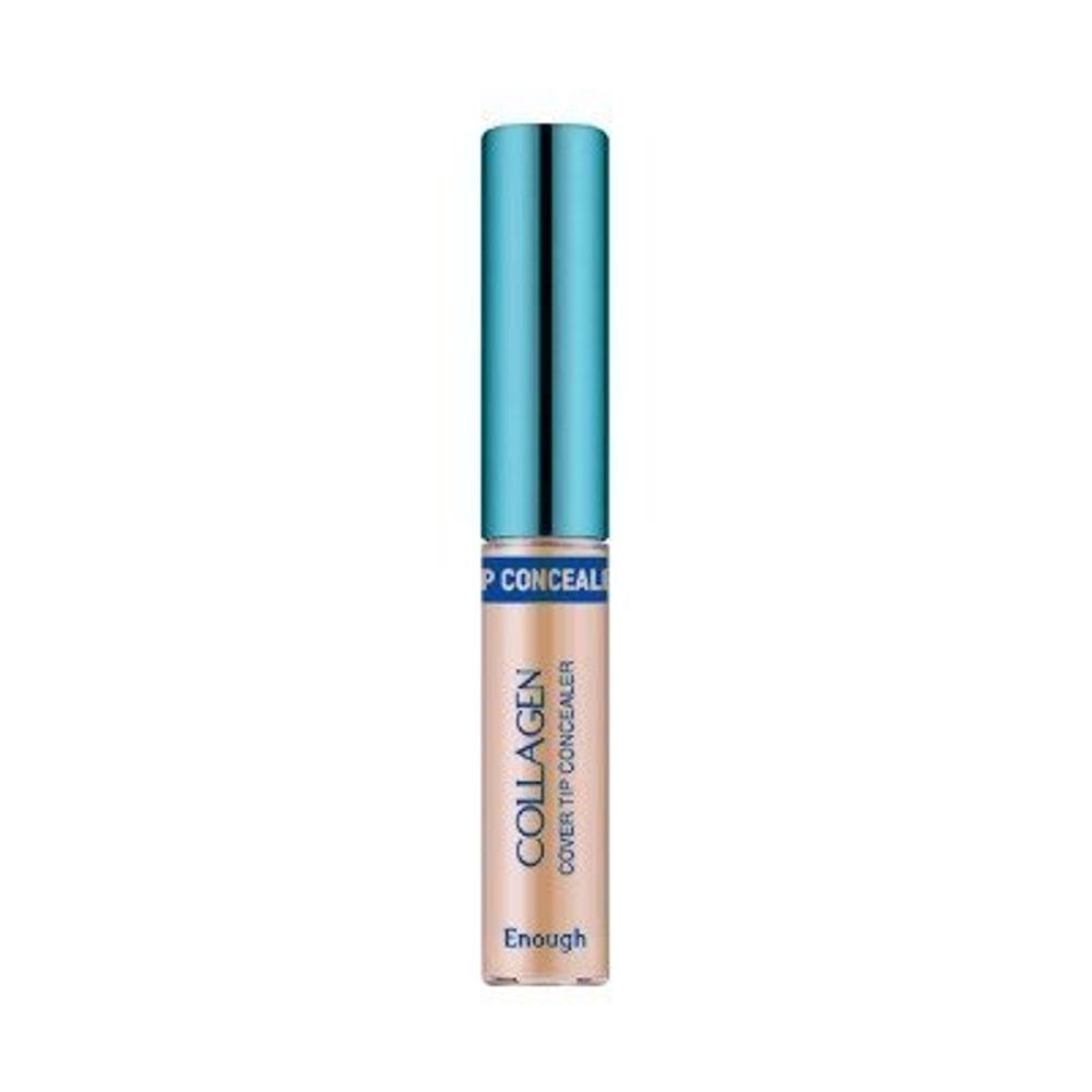 Консилер коллагеновый Тон 01 ENOUGH Сollagen Cover Tip Concealer #01 Light Beige