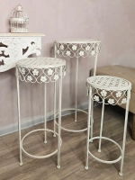 Поставка для цветов напольная металлическая 72 см