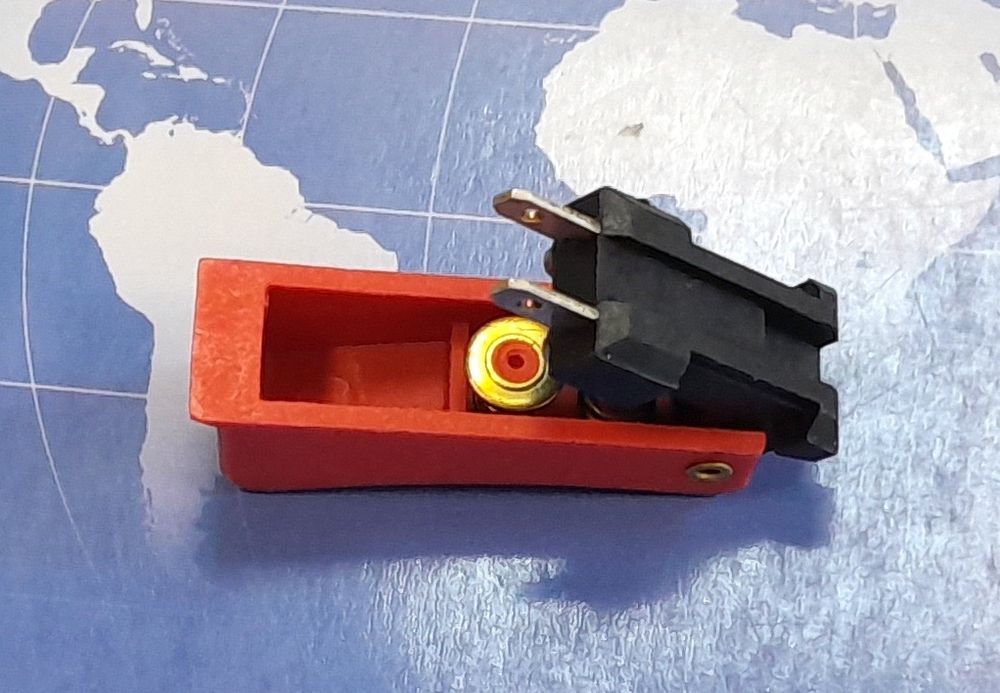 385P021016 Кнопка 2-х контактная рукоятки горелки TBI