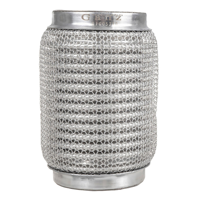 Компенсатор (гофра) выхлопной системы 3х-слойная WIRE MESH 75x150 UNIVERSAL D=75mm L=150mm GANZ GIG05330
