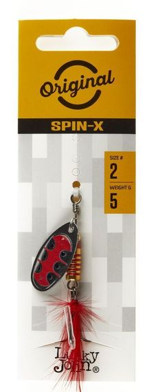 Блесна вращ. Lucky John SPIN X ROUND 02 5,0г SX1