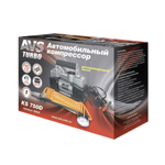 Компрессор автомобильный AVS, KS750D, 75 л/мин, 12 В, 10 атм, маном, 80505
