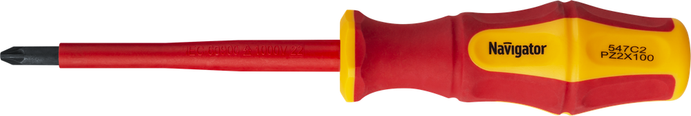 Отвёртка Navigator 93 425 NHT-Otd03-PZ2-100 (диэлектрическая)