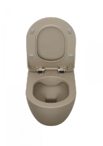 Унитаз подвесной CREAVIT FREE FE322-11CM00E капучино матовый, безободковый