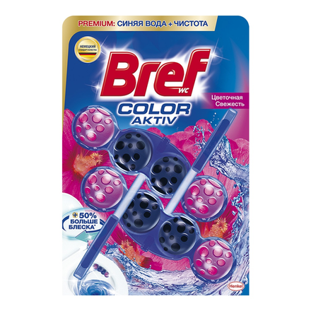 Чистящее средство Bref Color Aktiv Цветочная свежесть 2 шт