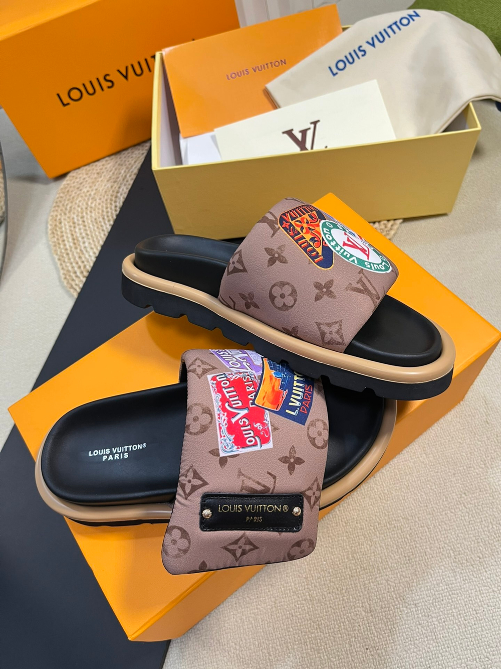 Louis Vuitton Pool Pillow Flat Comfort Mule