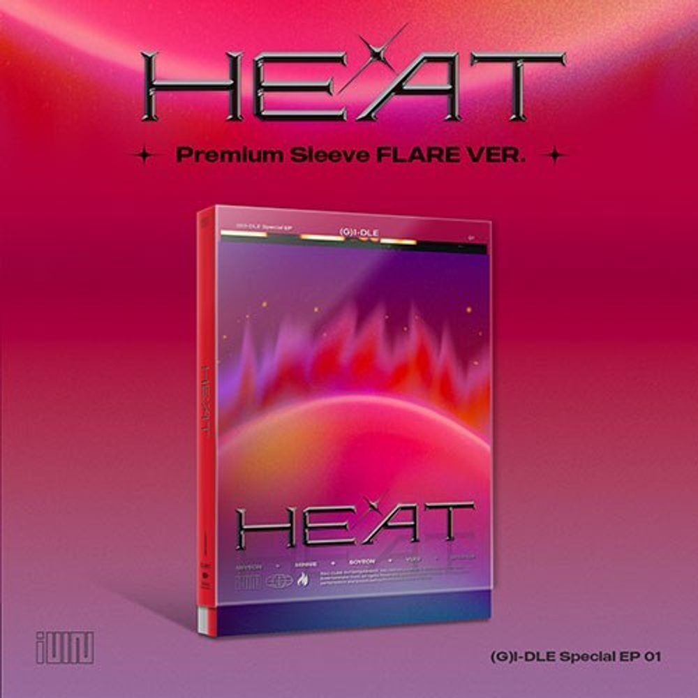 Альбом i-dle - HEAT (SLEEVE / FLARE Ver.)