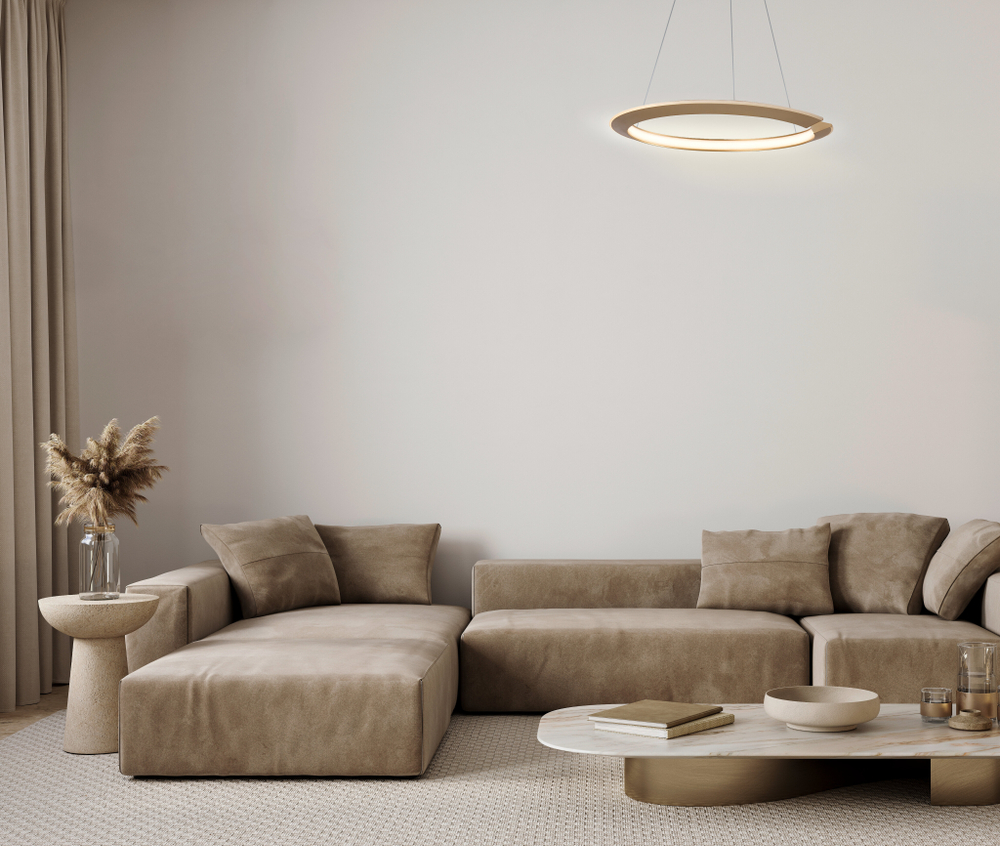 814233 Люстра VIRATA LED 105W 5250LM ЗОЛОТО 3000K