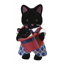 Sylvanian Families Семья черных кошек 5530