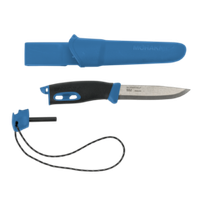 Нож Morakniv Companion Spark, с огнивом, голубой