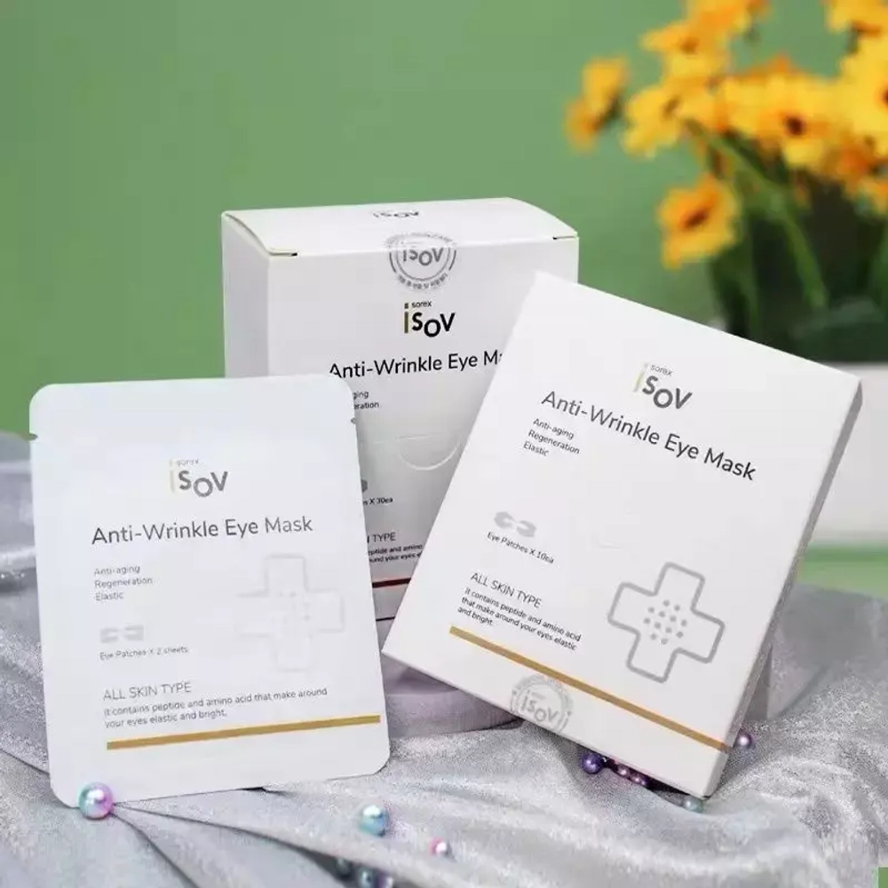 Anti-Wrinkle Eye Mask Isov Sorex | Тканевая маска-лифтинг для глаз